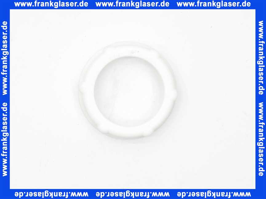 104900 Viega Überwurfmutter 792-654 in G1 1/4 Kunststoff weiß