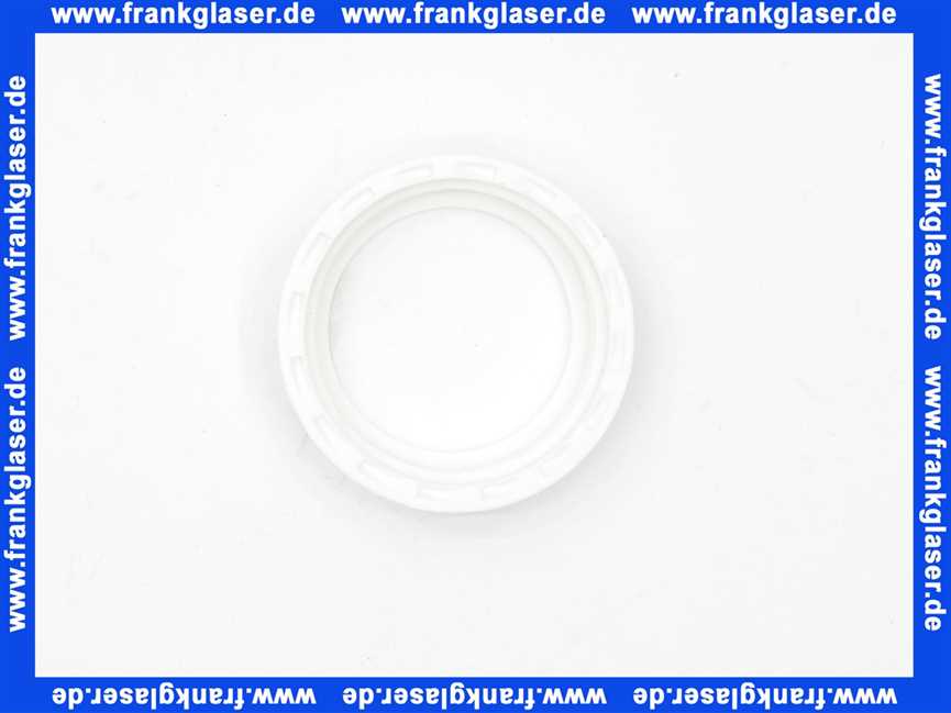 104900 Viega Überwurfmutter 792-654 in G1 1/4 Kunststoff weiß