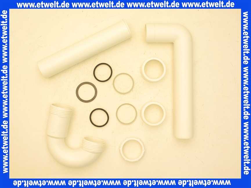 105716 Viega Röhrengeruchsverschluss für Spüle in Kunststoff Ablauf waagerecht