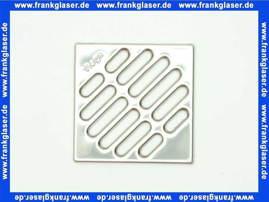106157 Viega Rost Ablaufrost Gitter