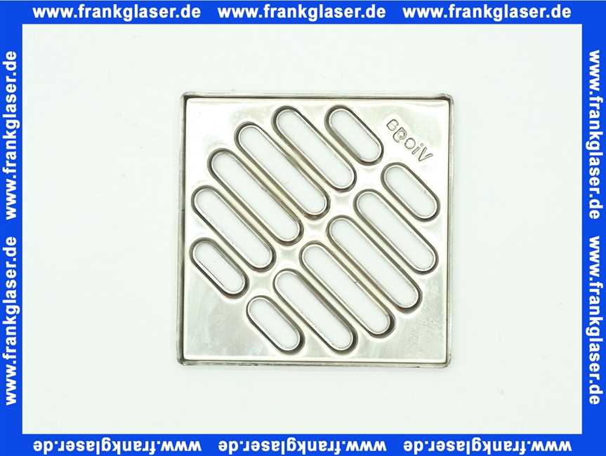 106157 Viega Rost Ablaufrost Gitter