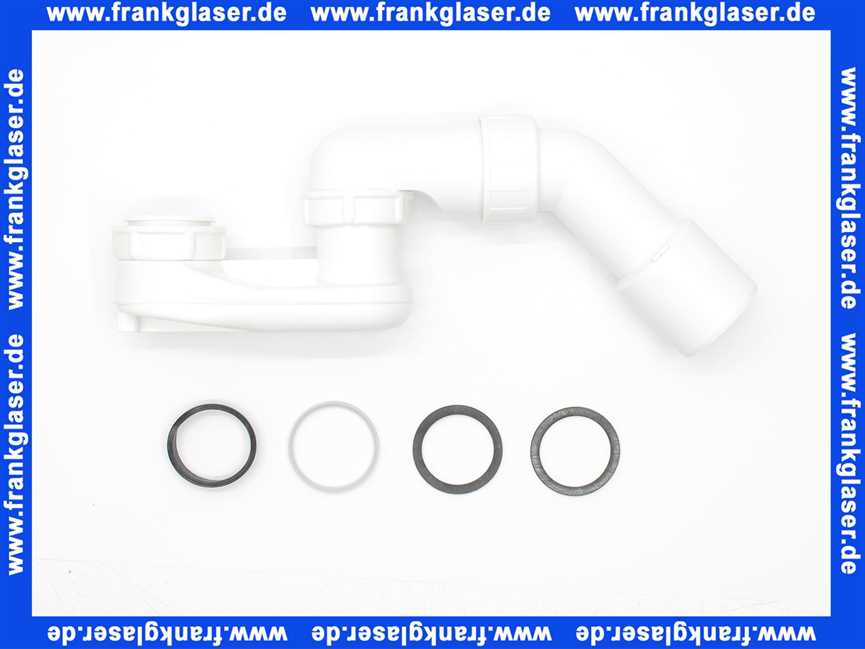 106263 Viega Geruchverschluss 6887.45 in G1 1/2 x DN40/50 Kunststoff weiss