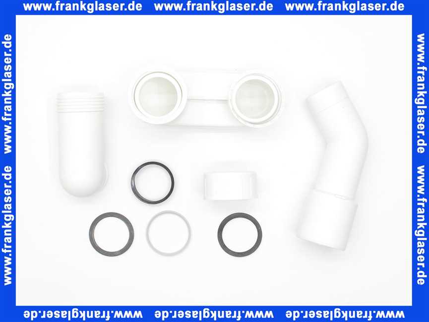 106263 Viega Geruchverschluss 6887.45 in G1 1/2 x DN40/50 Kunststoff weiss