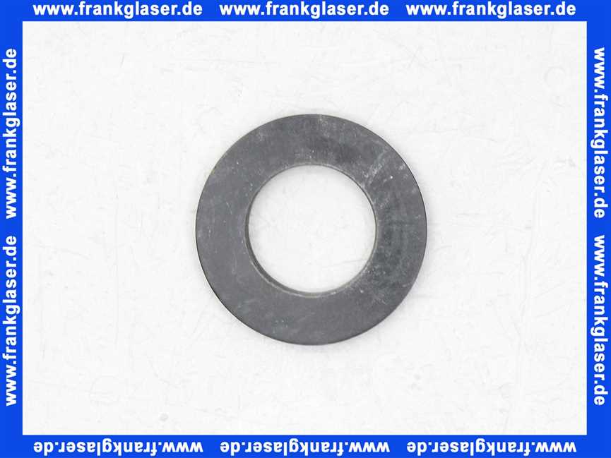 107185 Viega Dichtung 1526-182 in 27,5x50x5mm Gummi schwarz