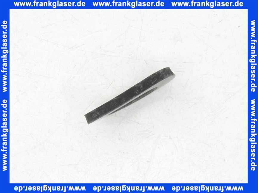 107185 Viega Dichtung 1526-182 in 27,5x50x5mm Gummi schwarz