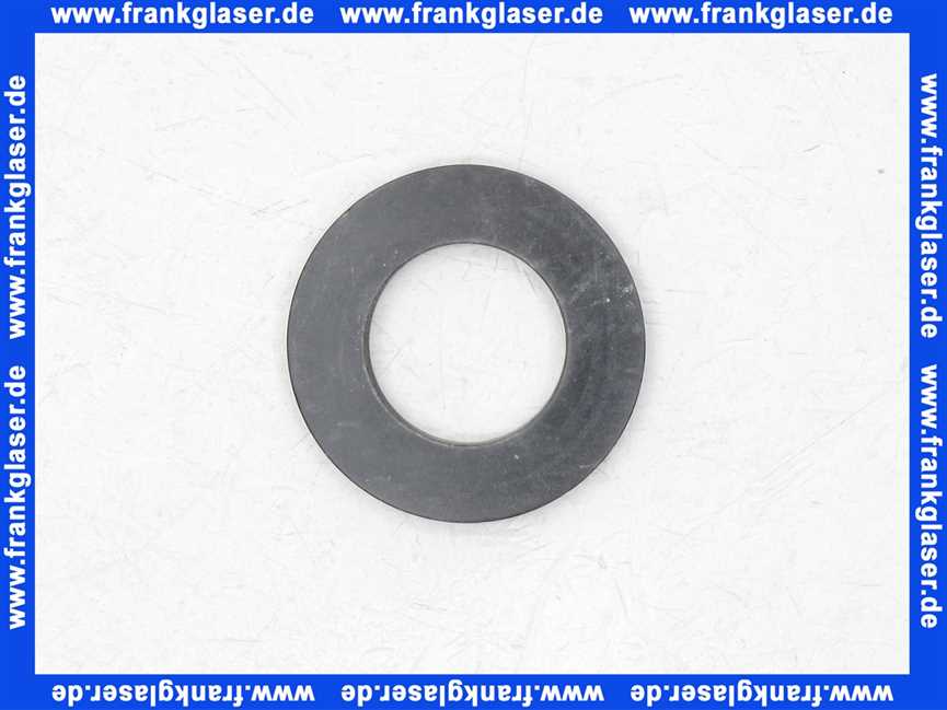 107185 Viega Dichtung 1526-182 in 27,5x50x5mm Gummi schwarz