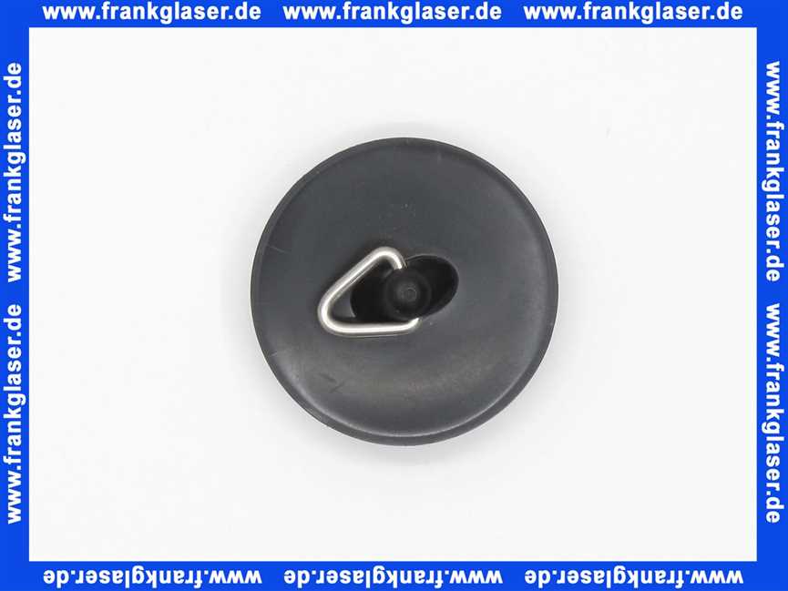 Viega Ventilstopfen 108038 aus PVC 40,5mm mit Dreieckhaken zu Ablaufventil bzw. Stopfenventil