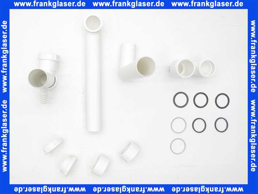 108496 Viega Ablaufverbindung für Doppelspüle, Kunststoff, Ablauf zentrisch, Abwasserschlauchanschluss mit Kappe, Höhenausgleichstück, Ablauf waagerecht, Röhrengeruchverschluss, 1 1/2 Zoll, Maß 90-310, Durchmesser 40, Modell 79485