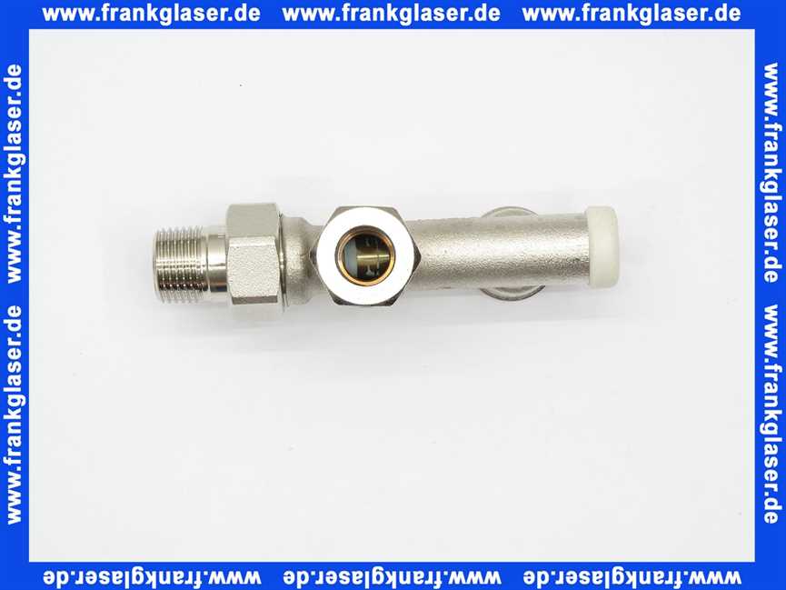 110475 Viega Heizkoerperanschluss-Stück 1069.2 15 x 1/2 Zoll einstellbar für Ein-und Zweirohr- Heizungssysteme