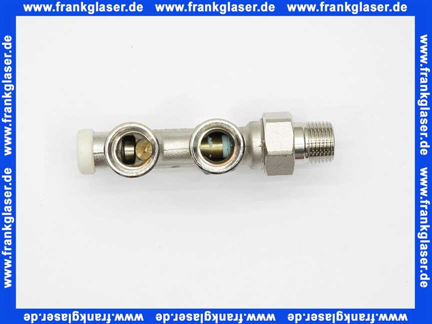 110475 Viega Heizkoerperanschluss-Stück 1069.2 15 x 1/2 Zoll einstellbar für Ein-und Zweirohr- Heizungssysteme