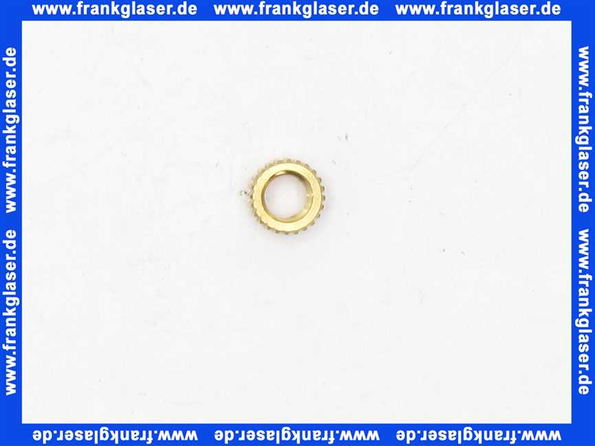 117214 Viega Mutter 6151-420 in M5 Messing