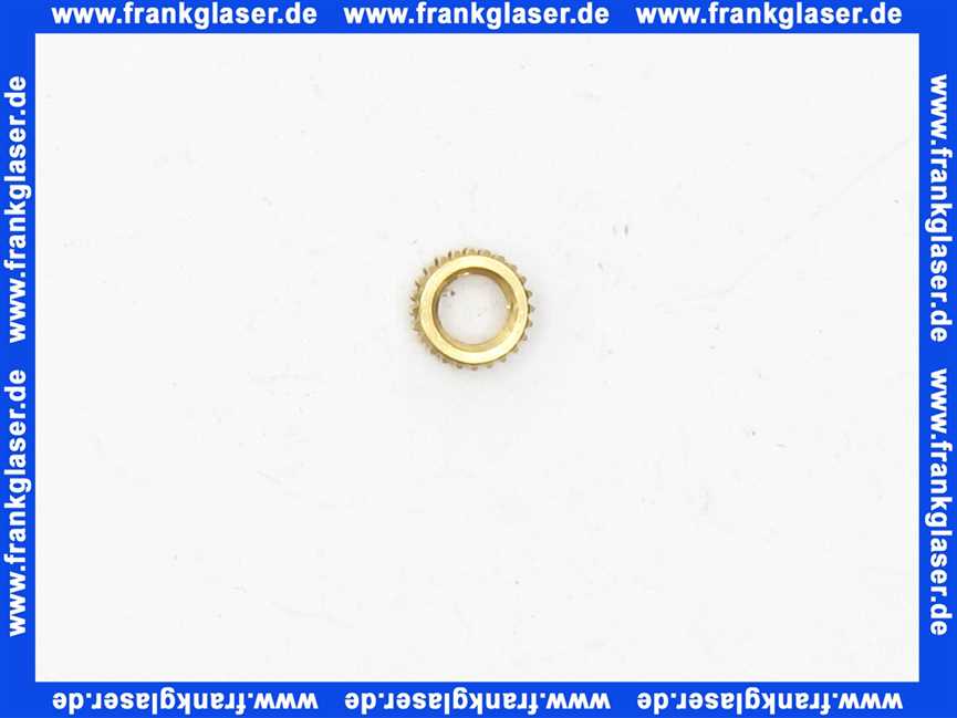 117214 Viega Mutter 6151-420 in M5 Messing