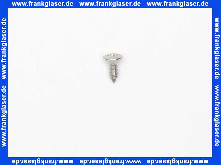 120559 Viega Blechschraube 6176-153 in 4,8x13mm Chromnickelstahl