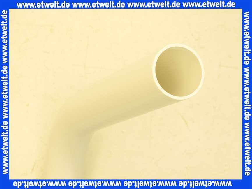 Viega Überlaufrohr 6163.45-651 in 32x250x300mm Kunststoff weiss 121556