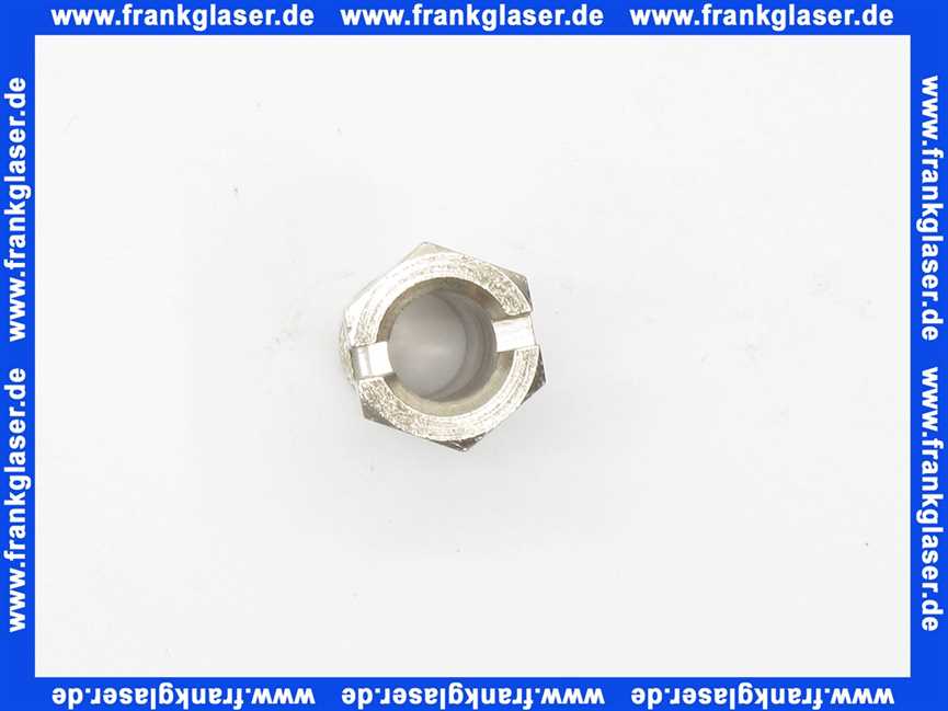 122485 Viega Schraube M12 x 1.5 x 28 messing matt-vernickelt zur Befestigung des Ventiloberteils der Multiplex und Multiplex Trio