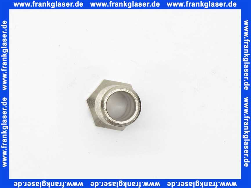 122485 Viega Schraube M12 x 1.5 x 28 messing matt-vernickelt zur Befestigung des Ventiloberteils der Multiplex und Multiplex Trio