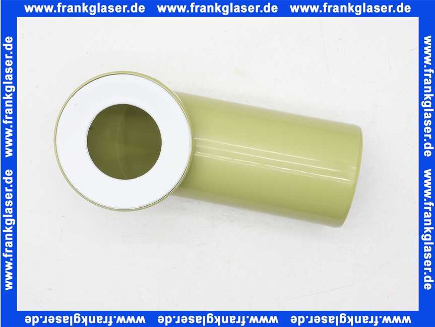 123758 Viega Anschlussbogen 90° für WC, Kunststoff, Lippendichtung, Durchmesser 100, Modell 3811, moosgrün
