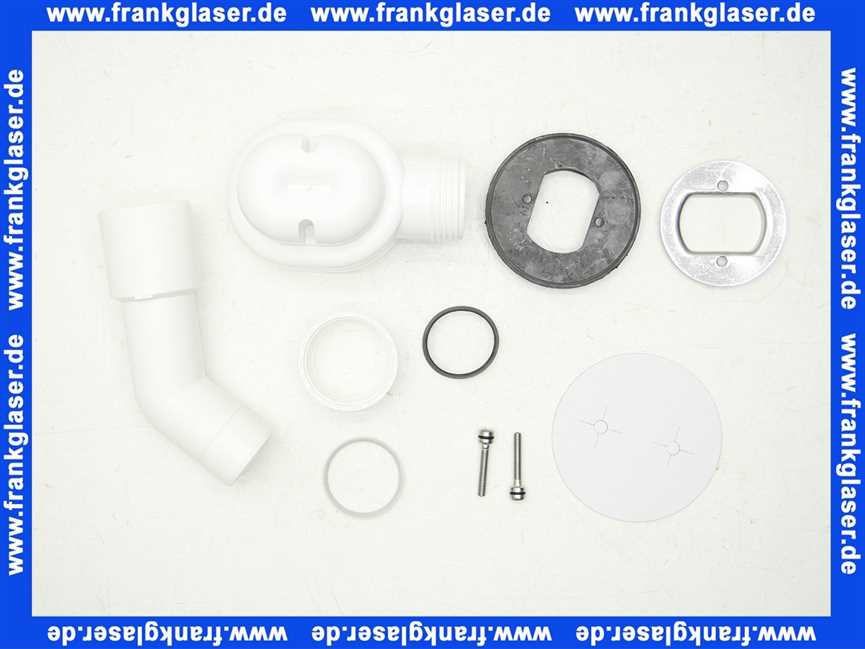 130817 Viega Funktionseinheit Domoplex 6928.1 in 70mm x DN40/50 Kunststoff weiss Bausetassenablauf