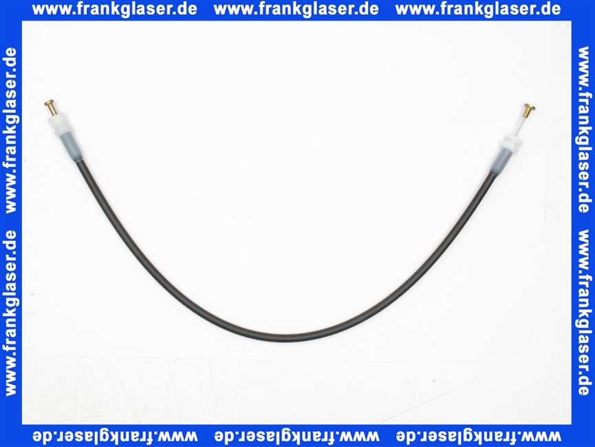 135027 Viega Bowdenzug für Badewannen Ablaufgarnitur für Normalwannen Länge 540mm