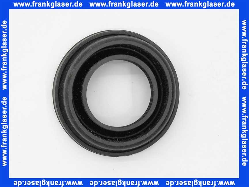 138714 Viega Lippendichtung 50 Gummi schwarz für Absaugeformstück