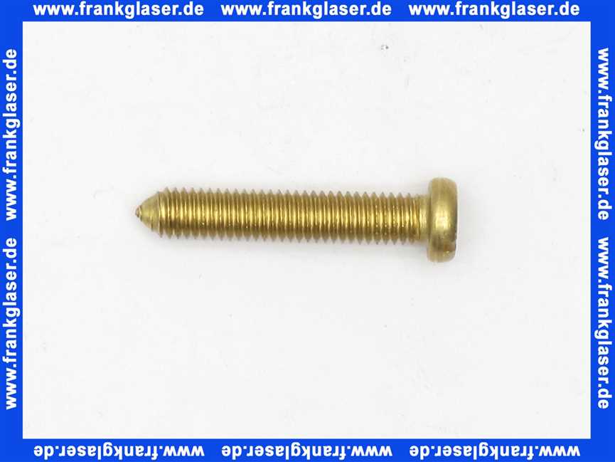 140373 Viega Schraube 6151-593 in M5 x 25mm Messing