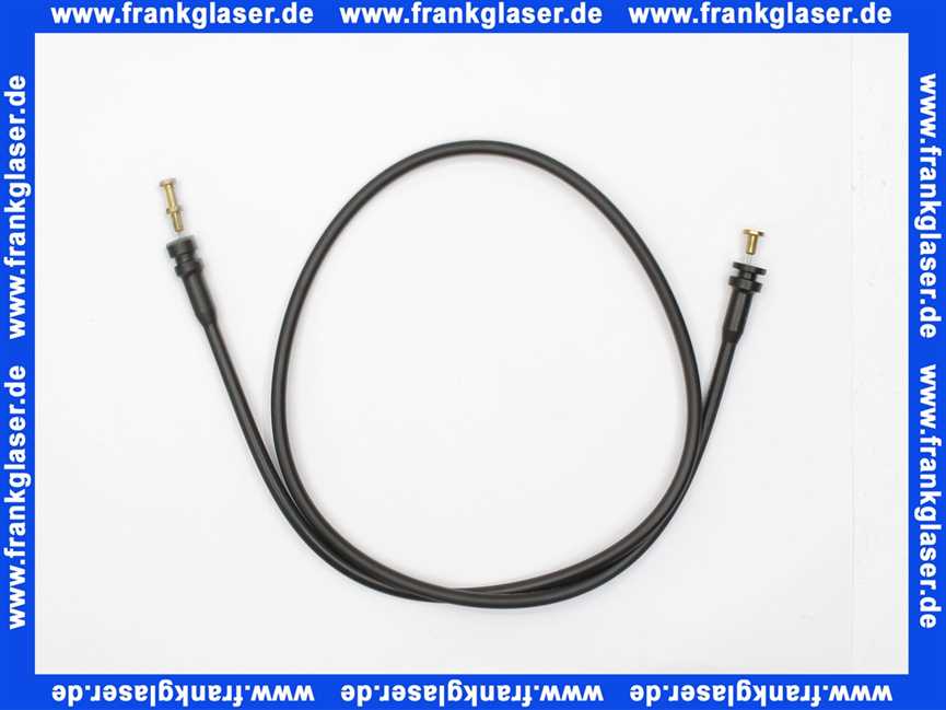147969 Viega Bowdenzug für Badewannen Excenter Ablaufgarnitur für Sondermodelle Länge 1070mm