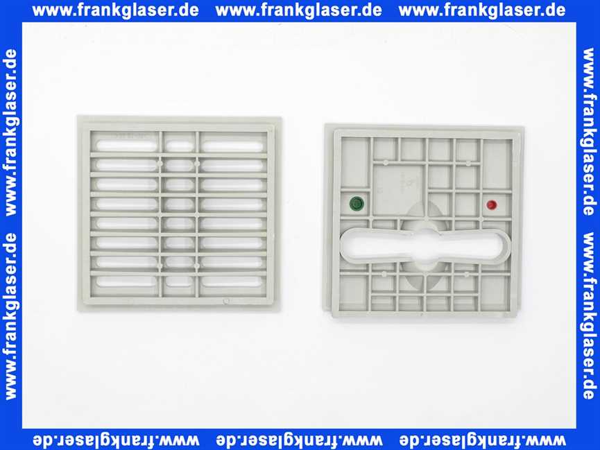 154493 Viega Ausstattungsset Rost und Abdeckungsplatte fuer Optifix 3 Kellerablauf
