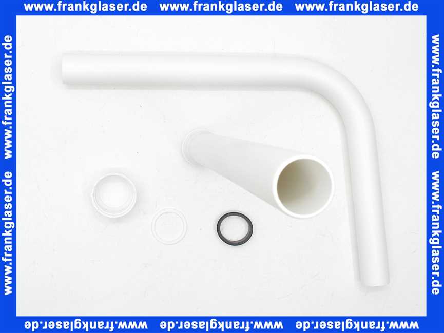 Viega Überlaufrohr für Badewannenablauf Sondermodelle 6165 in 660 x 300mm Kunststoff weiss 167899