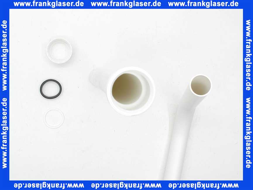 Viega Überlaufrohr für Badewannenablauf Sondermodelle 6165 in 660 x 300mm Kunststoff weiss 167899