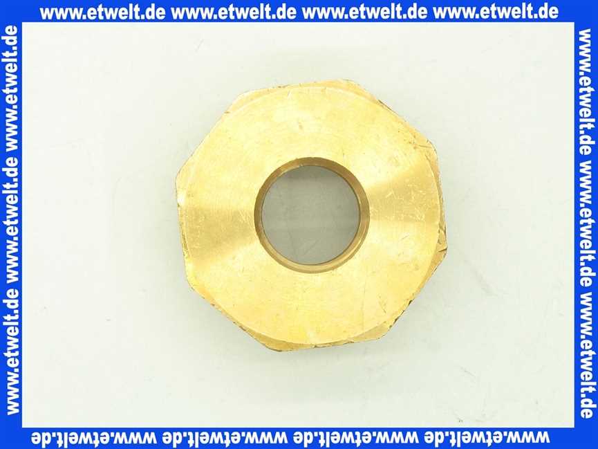 267742 Viega Reduzierstück 3241 mit Mehrkant in R1 1/2 x Rp1/2 Rotguss