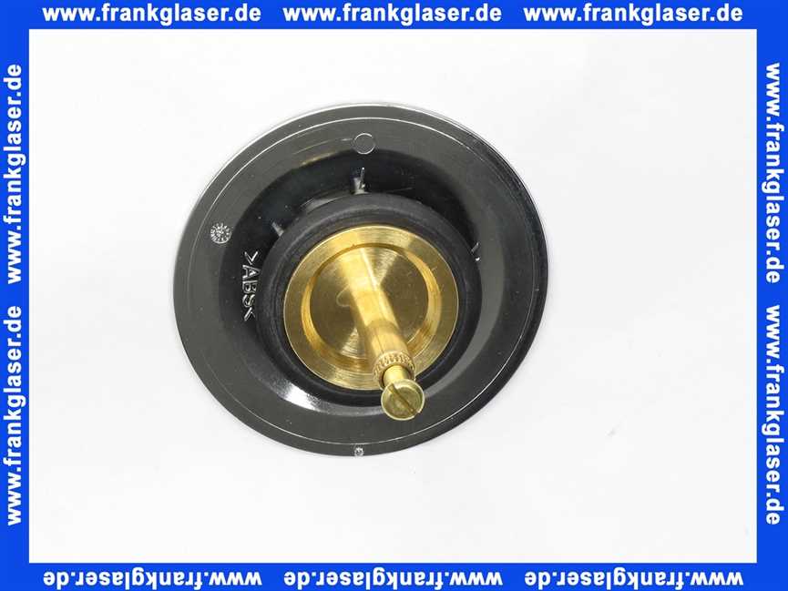 280925 Viega Visign M1 MT1 Ventilkegel Stopfen Excenterstopfen zu Multiplex und Multiplex Trio verchromt