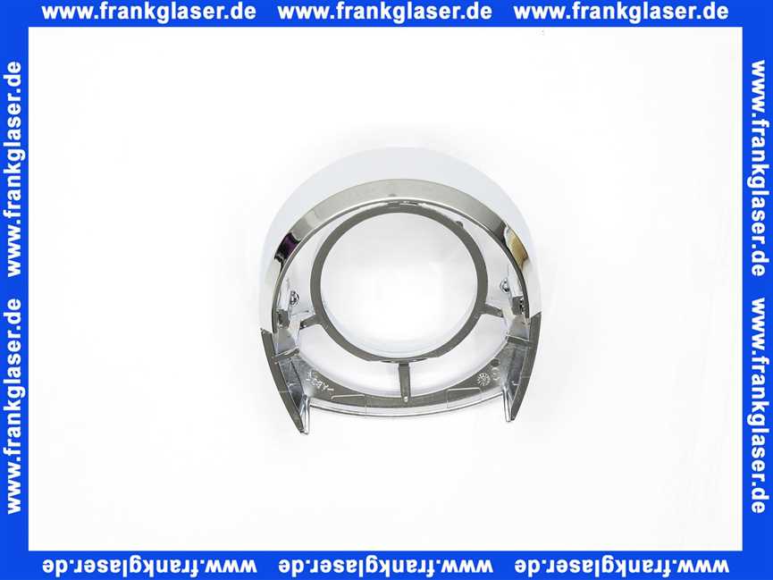333287 Viega Abdeckrosette für Abdeckung des Zulaufkörpers verchromt
