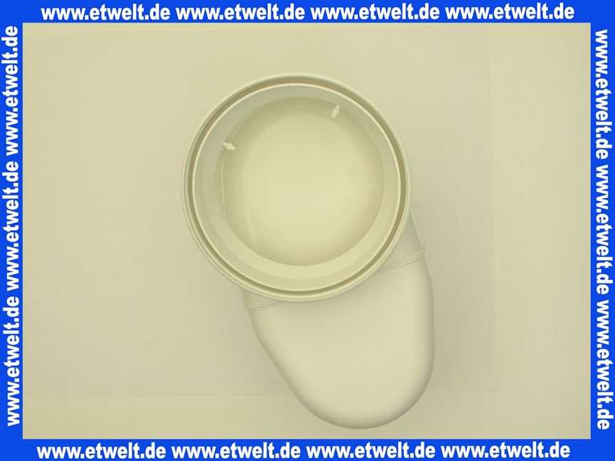 340780 Viega Versprungbogen 90° für Rohrversprung innerhalb des Bodenaufbaus, alle Abwasserrohrwerkstoffe, nicht geeignet für WC-Keramik, 4,5 l, Ausstattung: Lippendichtung, Profildichtung DN 100 120 mm