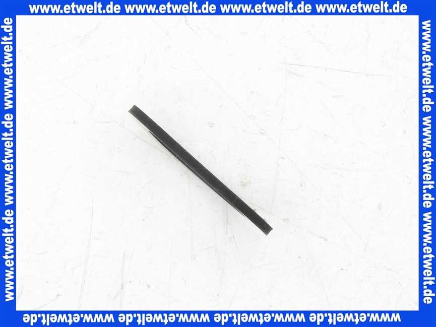 342401 Viega Dichtung Gummi 27x39x2 schwarz