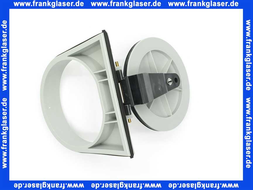 364885 Viega Klappe 4987.443 in DN125/100 Kunststoff handbetrieben