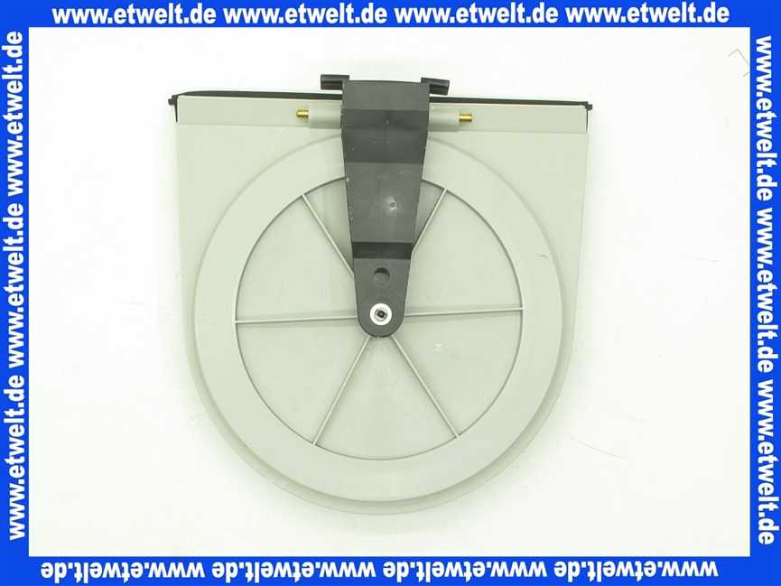 364892 Viega Klappe Rückstauklappe 4987.443 in DN150 Kunststoff grau für Grundfix Plus