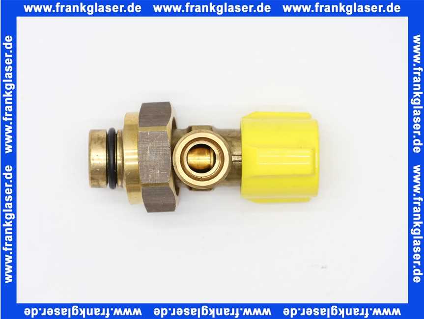 407575 Viega Eckventil zu UP Spülkasten Steckverbindung mit Überwurf