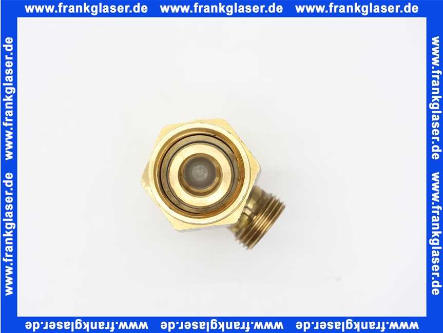 407575 Viega Eckventil zu UP Spülkasten Steckverbindung mit Überwurf