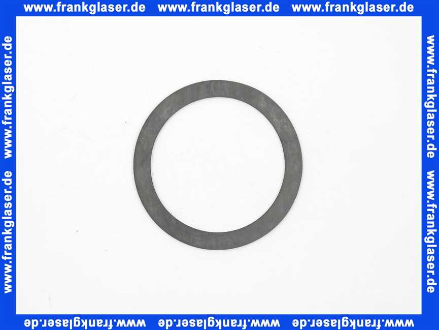 446079 Viega Dichtung 2263.1-182 in 62x78x2mm Gummi schwarz