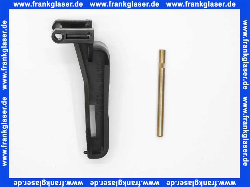 483753 Viega Hebel 4986.342 in DN100/125 Kunststoff schwarz