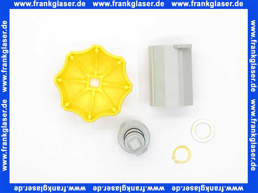 483807 Viega Drehgriff Kunststoff gelb