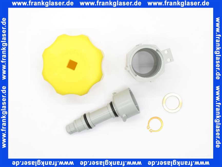 483807 Viega Drehgriff Kunststoff gelb