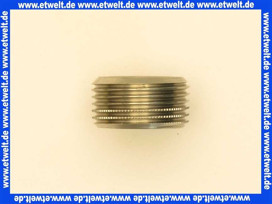 528065 Viega Sicherheitsstopfen G2370.4 in R1 Stahl