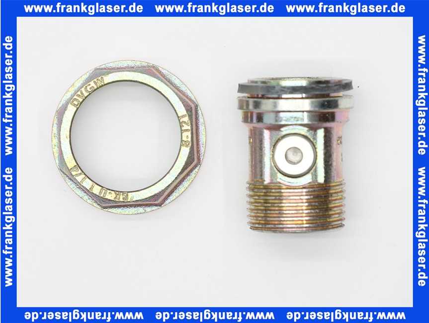 532581 Viega Gaszähler-Anschlussverschraubung G2337 in R1 Temperguss