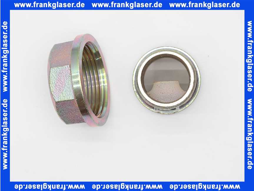 532581 Viega Gaszähler-Anschlussverschraubung G2337 in R1 Temperguss