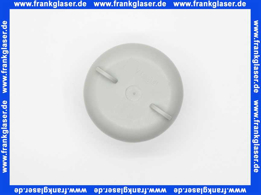 556433 Viega Glocke 4951.26 aus Kunststoff grau