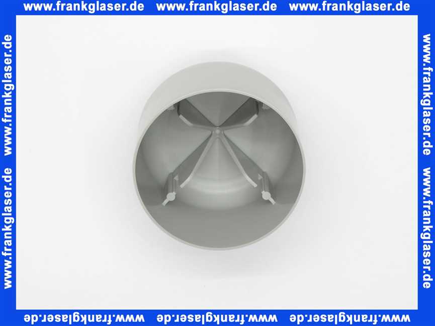 556433 Viega Glocke 4951.26 aus Kunststoff grau