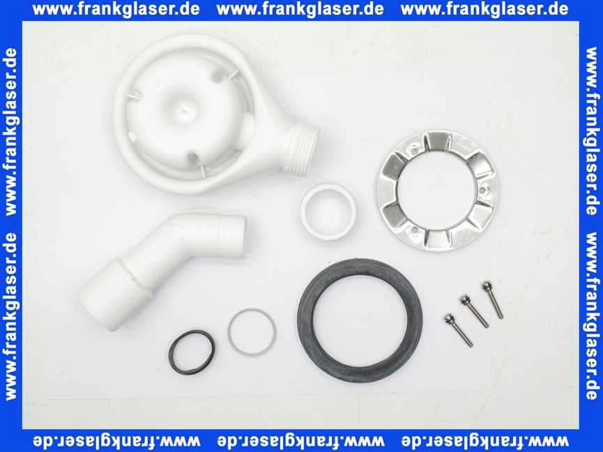 575625 Viega Funktionseinheit Tempolex mit 3 befestigungs punkten Sifon 40/50mm 45 Grad für Duschwanne 90mm
