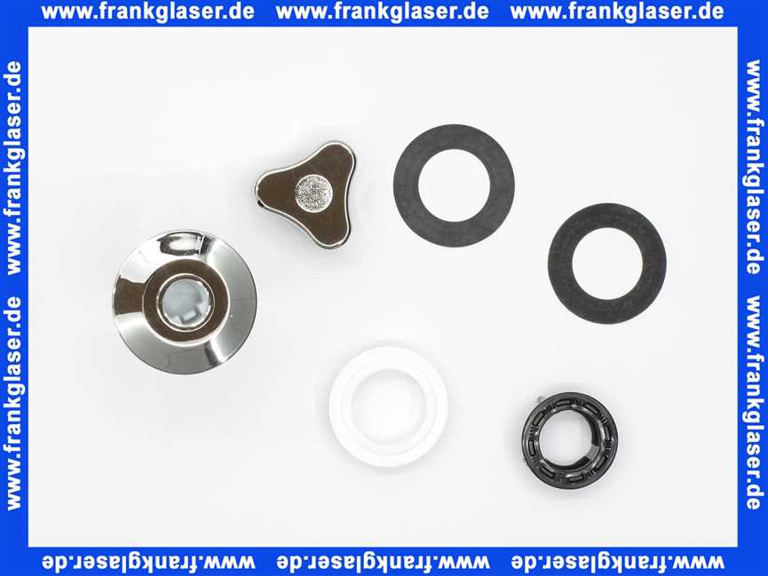 577445 Viega Drehbetätigung für Ablaufgarnituren zu Bowdenzugmechanik 7139.11 in Kunststoff verchromt