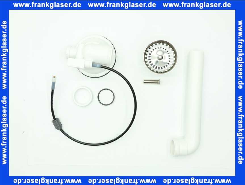 578893 Viega Ablaufventil 7139.16 für Spülen mit Bowdenzugmechanik